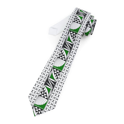 Green Southwest Sunrise Necktie