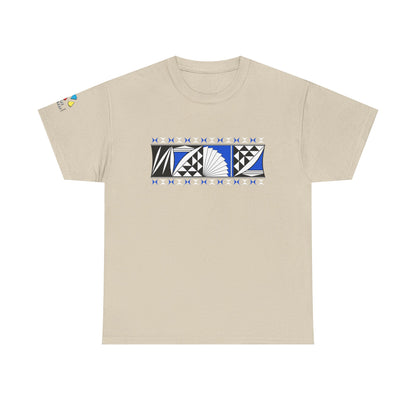 Southwest Sunrise 2 in Blue Gildan Unisex Tee