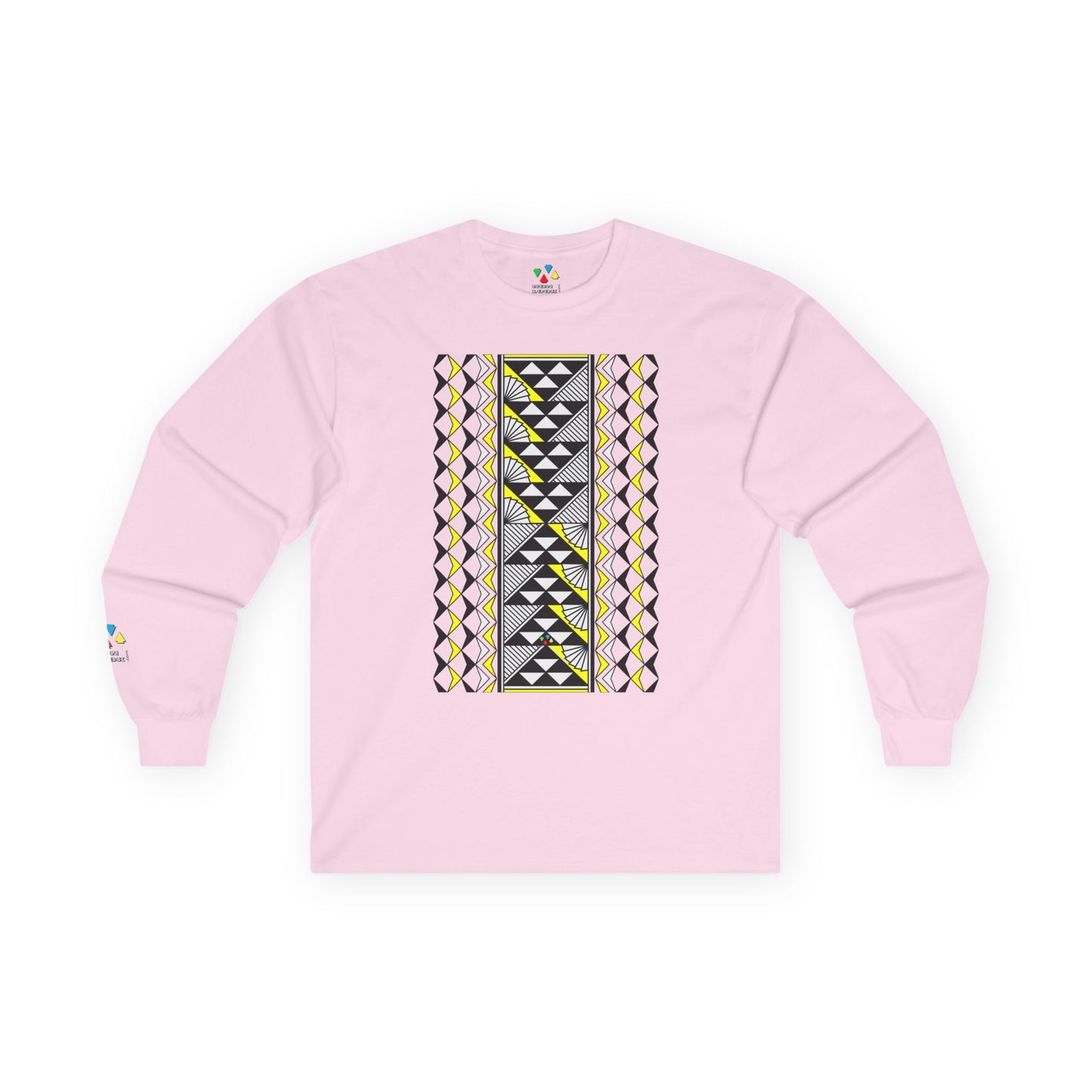 Sun and Rain in Yellow Unisex Long Sleeve Tee