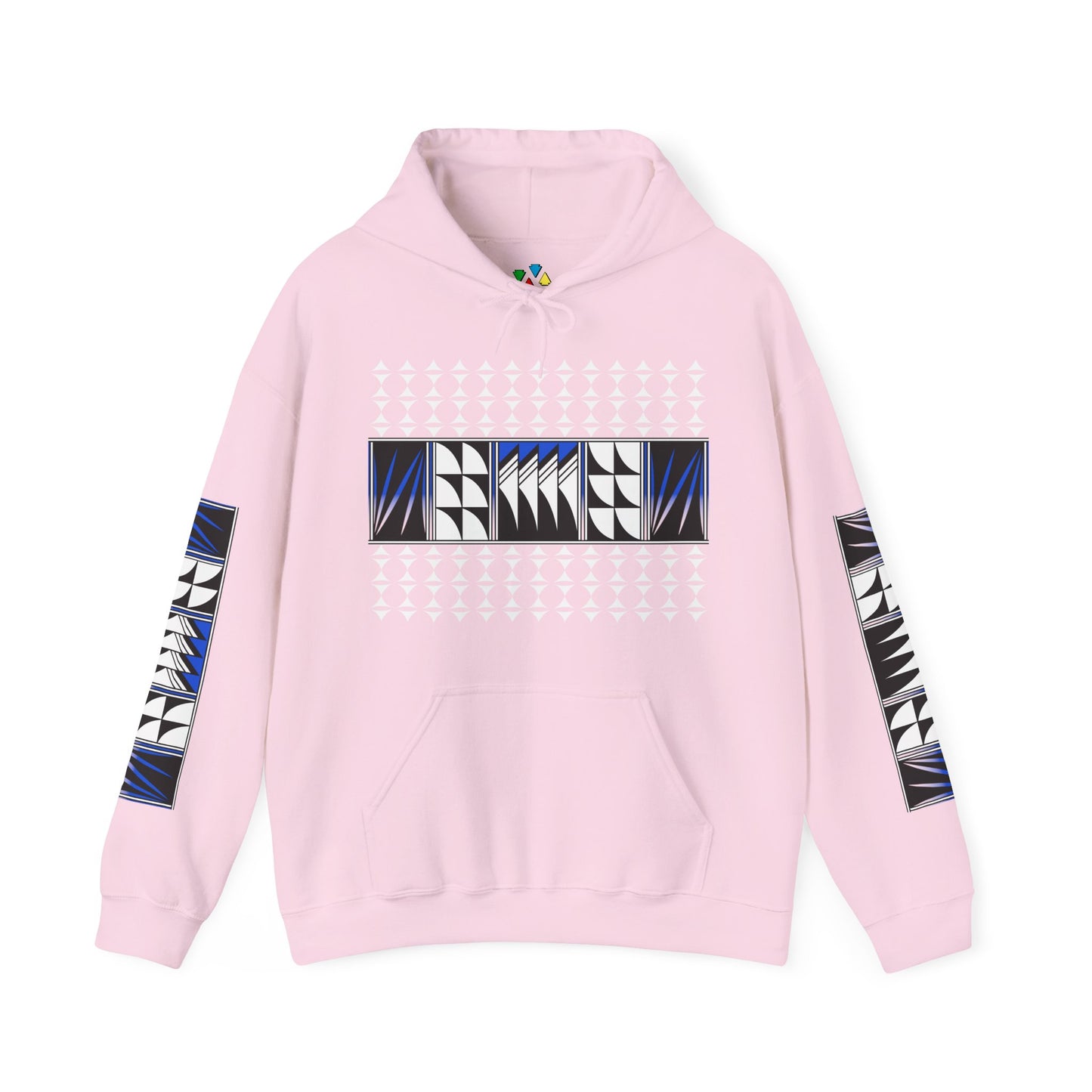 Blessed Feathers in Blue Unisex Hoodie