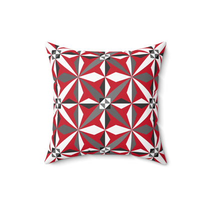 Morning Star in Red Square Pillow