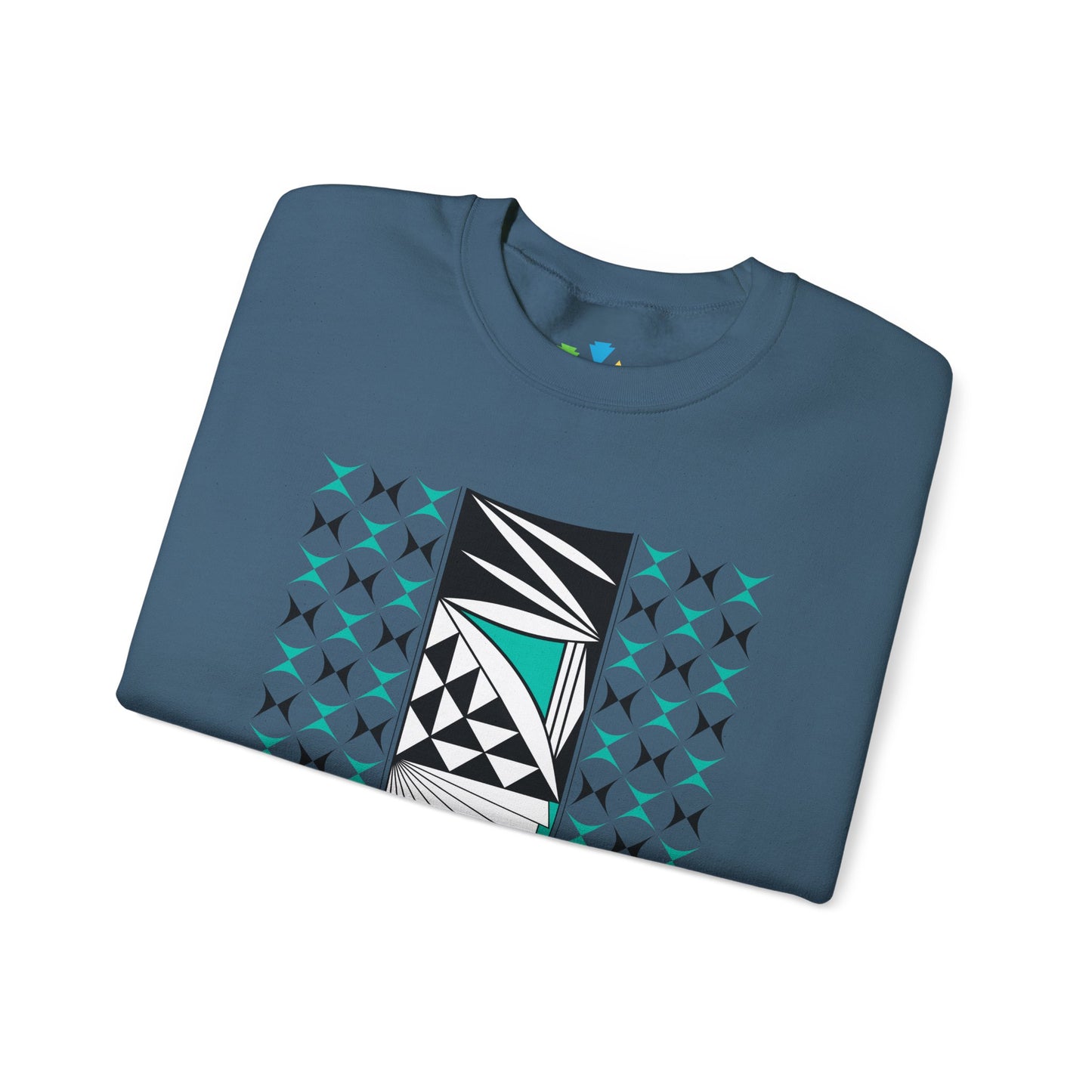 Southwest Sunrise in Aqua Unisex Sweatshirt