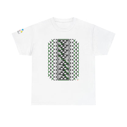 Sun and Rain in Green Gildan Unisex Tee