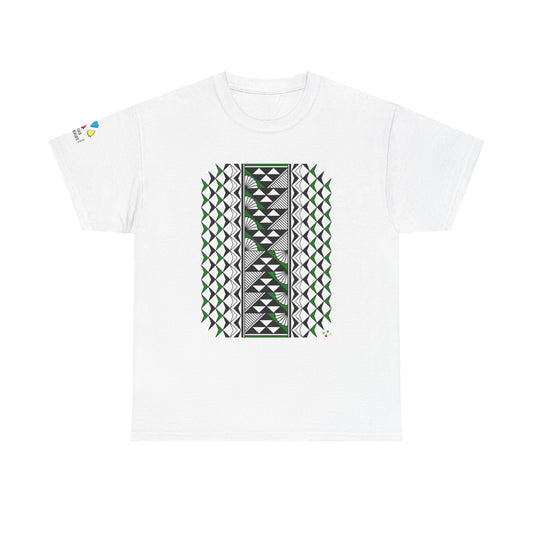 Sun and Rain in Green Gildan Unisex Tee