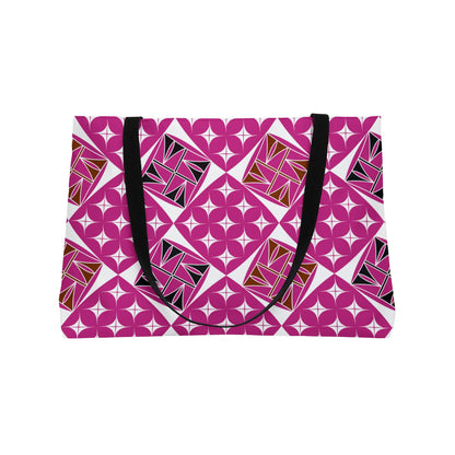 Pink Native Universe Weekender Tote Bag