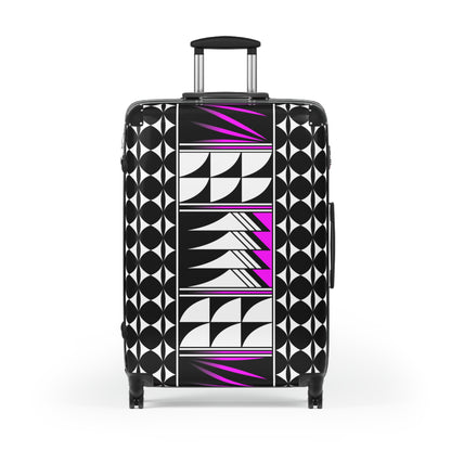 Blessed Feathers in Pink Suitcases
