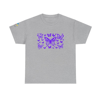 Butterfly Dance in Purple Gildan Unisex Tee