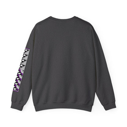 Sun and Rain in Purple Unisex Sweatshirt