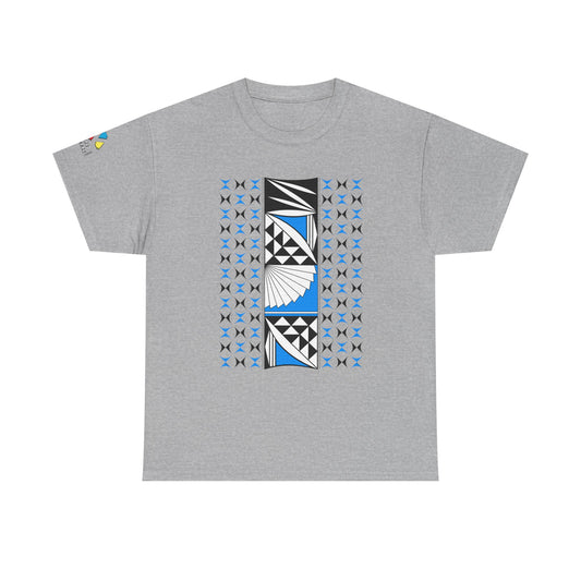 Southwest Sunrise in Sky Blue Gildan Unisex Tee