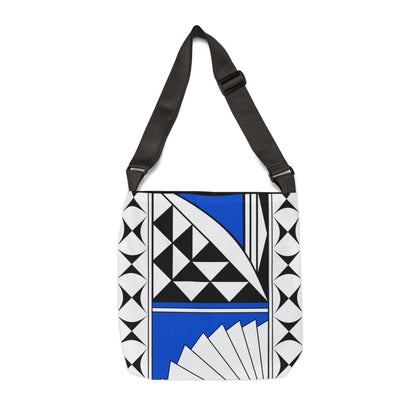 Blue Southwest Sunrise Adjustable Tote Bag