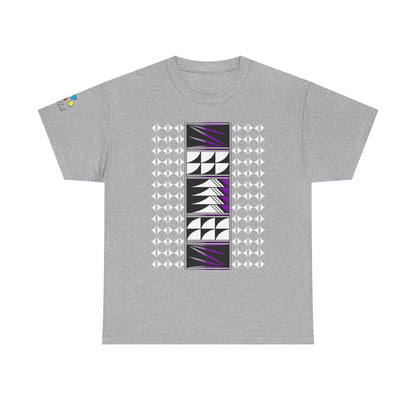 Feather Blessings in Purple Gildan Unisex Tee