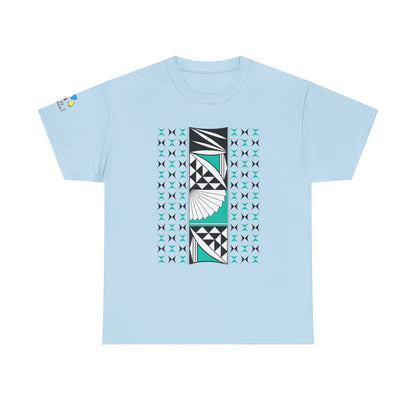 Southwest Sunrise in Aqua Gildan Unisex Tee
