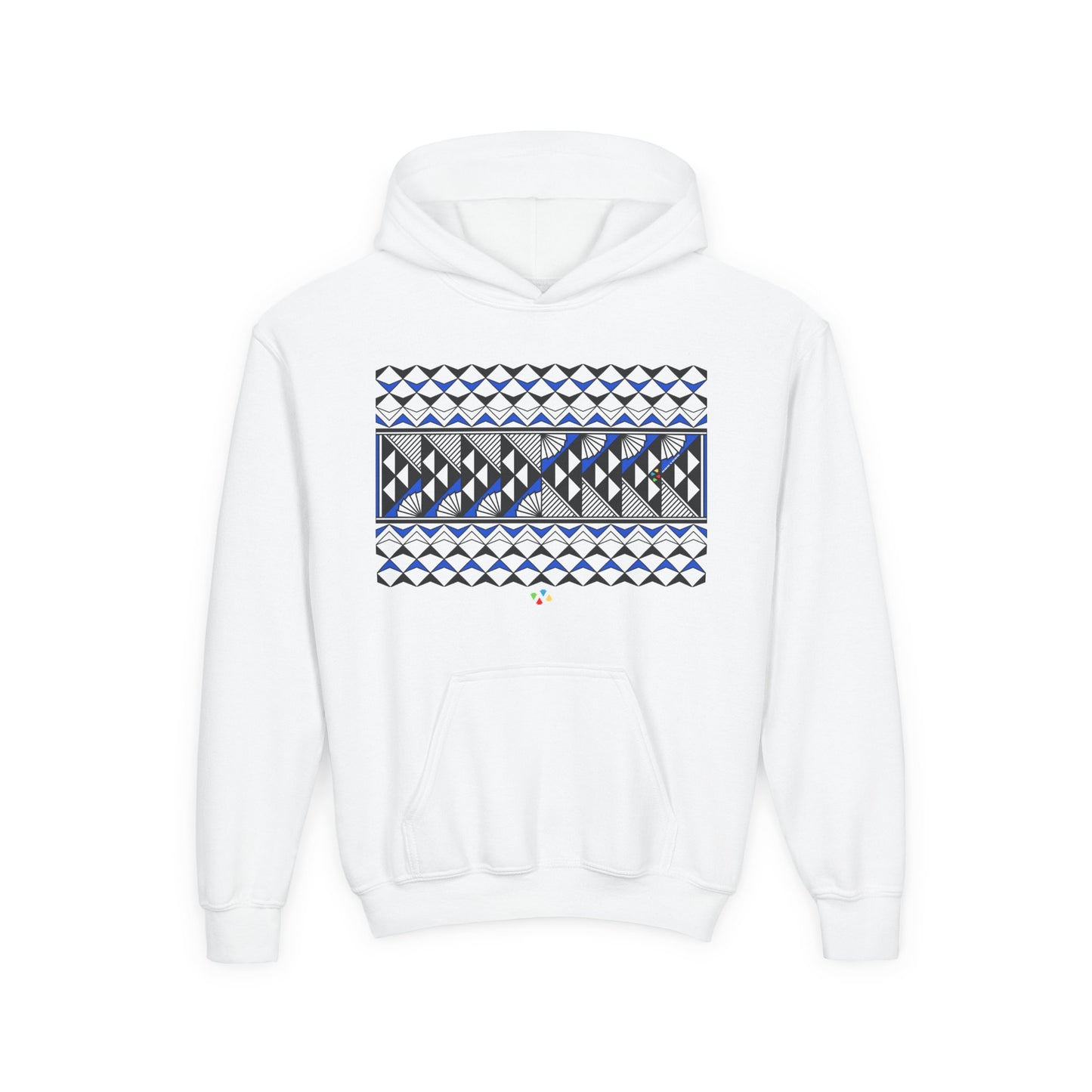 Blue Rain and Sun Youth Heavy Blend Hooded Sweatshirt