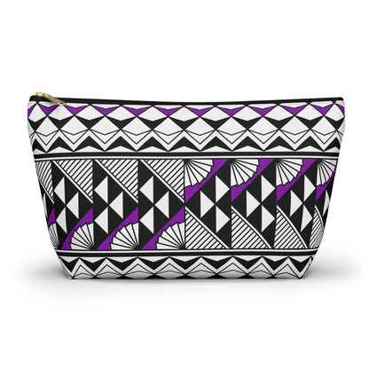 Sun and Rain in Purple Pouch w T-bottom