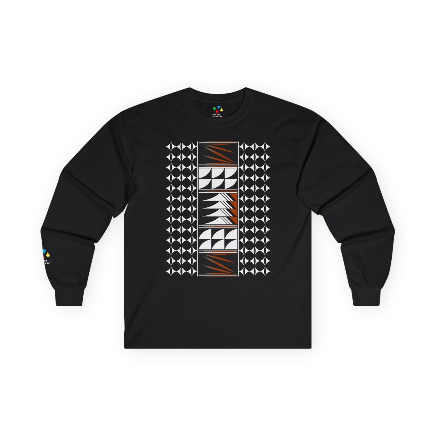 Feather Blessings in Rust Unisex Long Sleeve Tee
