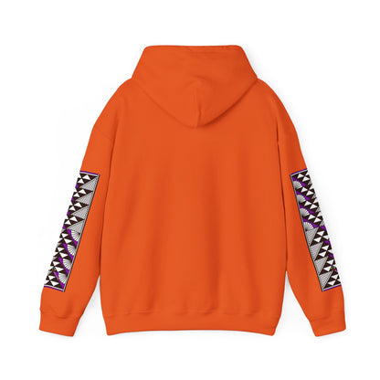 Sun and Rain in Purple Unisex Hoodie