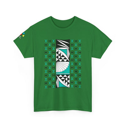 Southwest Sunrise in Aqua Gildan Unisex Tee