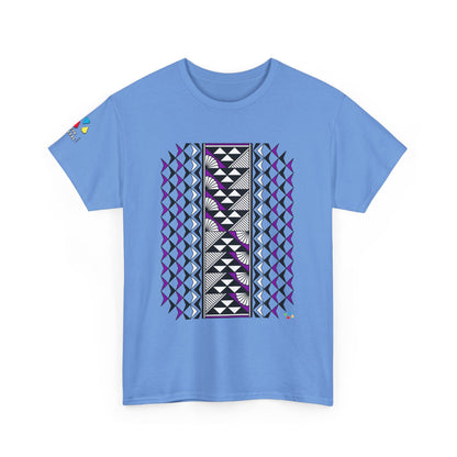 Sun and Rain in Purple Gildan Unisex Tee