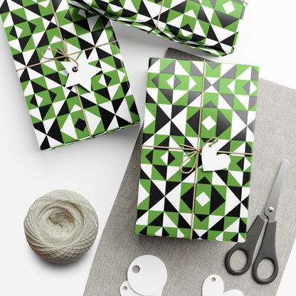 Light Green Sacred Mountains Gift Wrap Papers