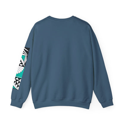 Southwest Sunrise in Aqua Unisex Sweatshirt