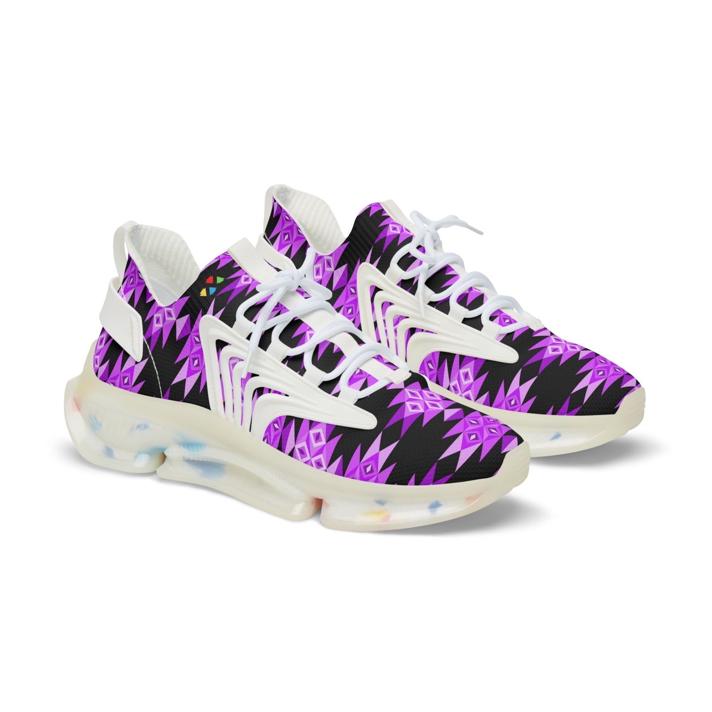 Purple Trail Men's Mesh Sneakers
