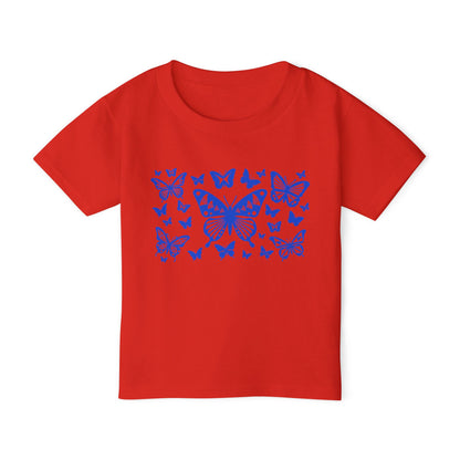 Blue Native Butterflies Toddler T-Shirt