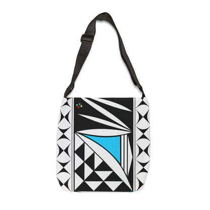 Turquoise Southwest Sunrise Adjustable Tote Bag