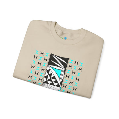 Southwest Sunrise in Turquoise Unisex Sweatshirt