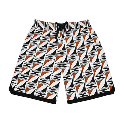 Sacred Sun and Moon Basketball Rib Shorts