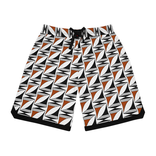Sacred Sun and Moon Basketball Rib Shorts