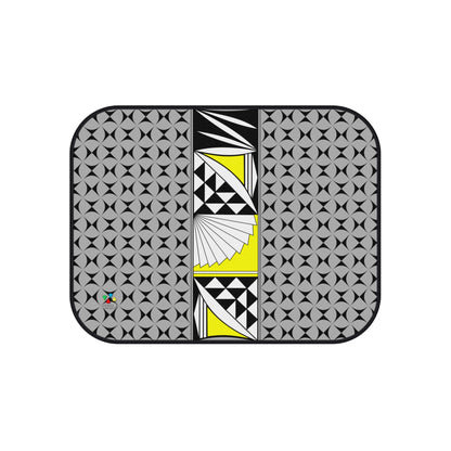 Southwest Sunrise in Yellow Car Mats (Set of 4)