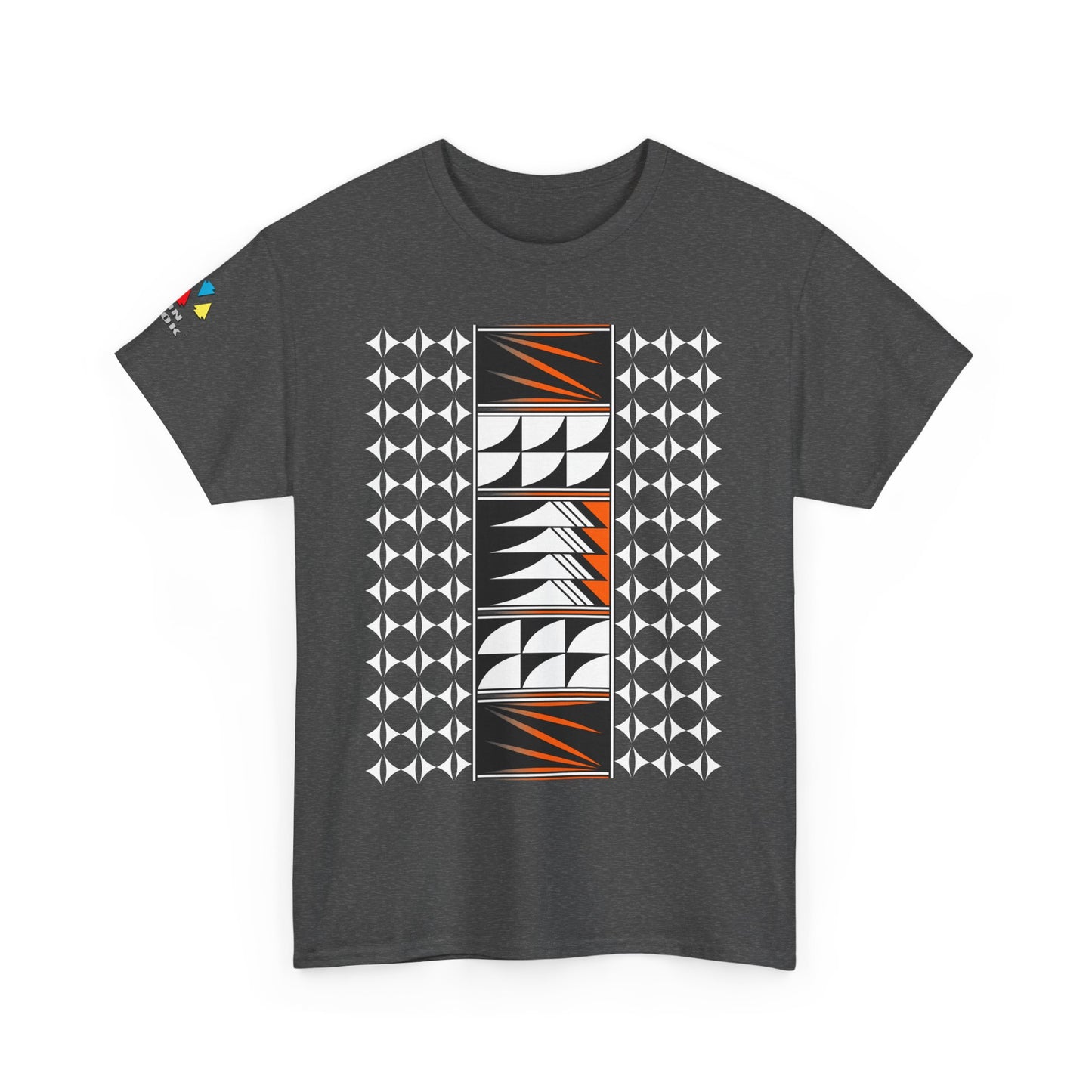 Feather Blessings in Orange Gildan Unisex Tee