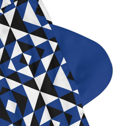 Blue Sacred Mountains Basketball Rib Shorts