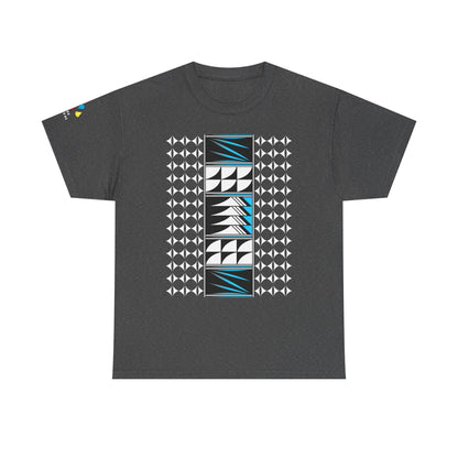 Feather Blessings in Turquoise Gildan Unisex Tee