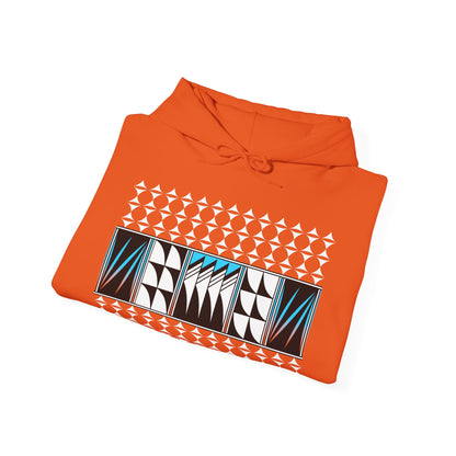 Blessed Feathers in Turquoise Unisex Hoodie