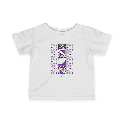 Purple Southwest Sunrise Infant Fine Jersey Tee