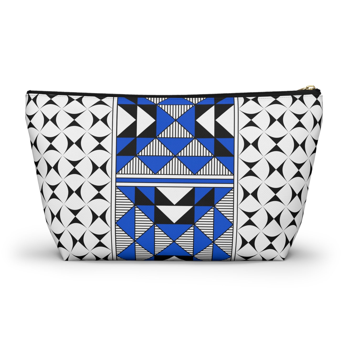 Sacred Mountains in Blue Pouch w T-bottom