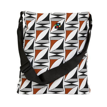 Native Day and Night Adjustable Tote Bag