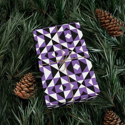 Light Purple Sacred Mountains Gift Wrap Papers