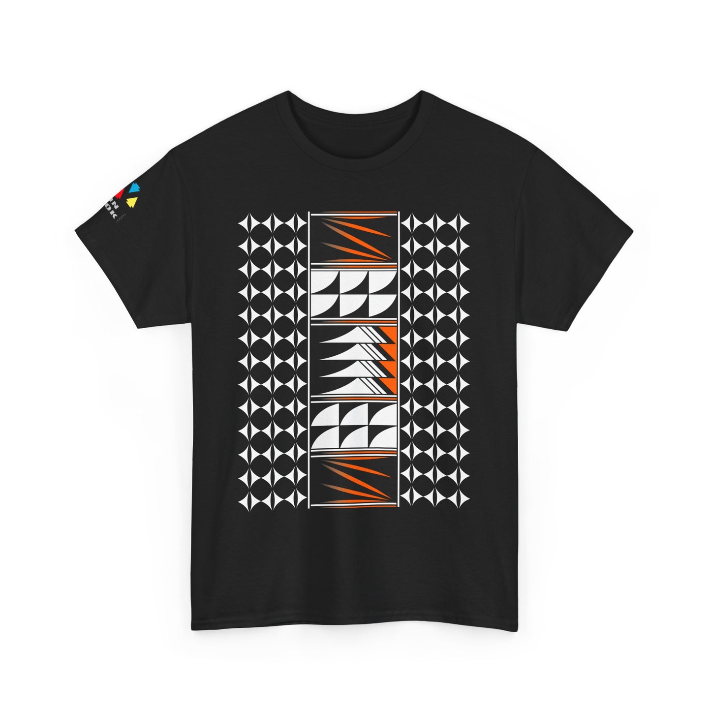 Feather Blessings in Orange Gildan Unisex Tee