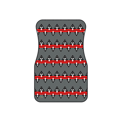 Native Stories -Red - Car Mats (Set of 4)