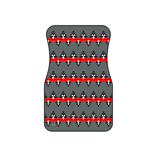 Native Stories -Red - Car Mats (Set of 4)