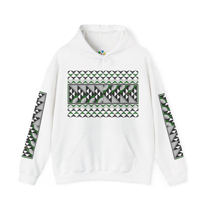 Sun and Rain in Green Unisex Hoodie