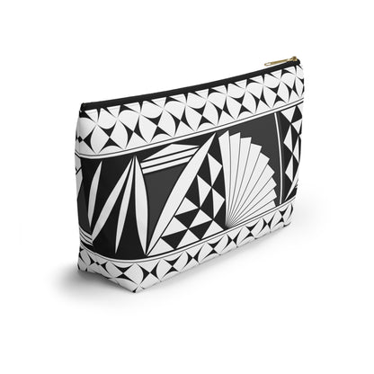 Southwest Sunrise in Charcoal Pouch w T-bottom