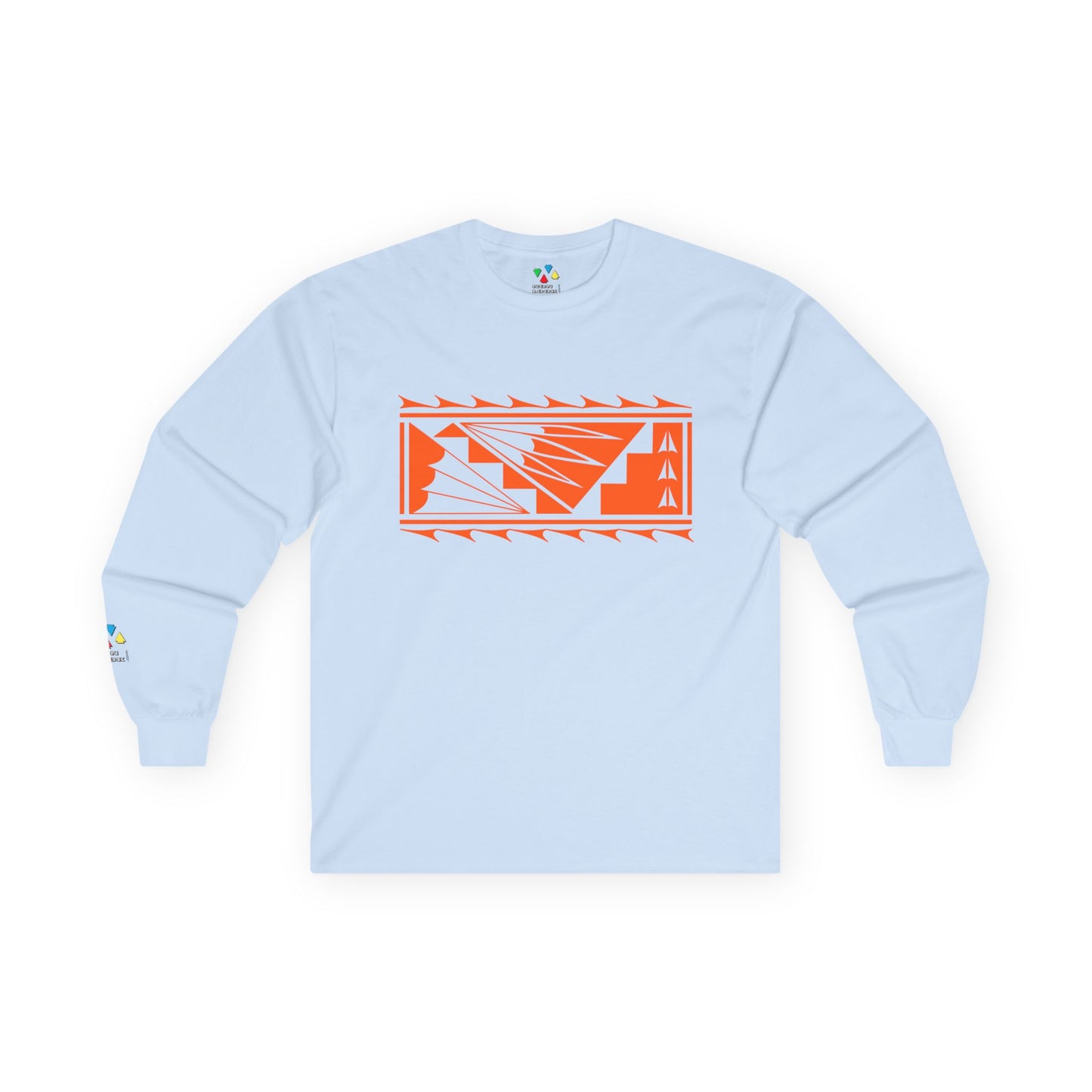 Beautiful Blessings - Orange - Unisex Long Sleeve Tee