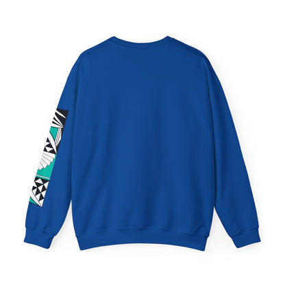 Southwest Sunrise in Aqua Unisex Sweatshirt