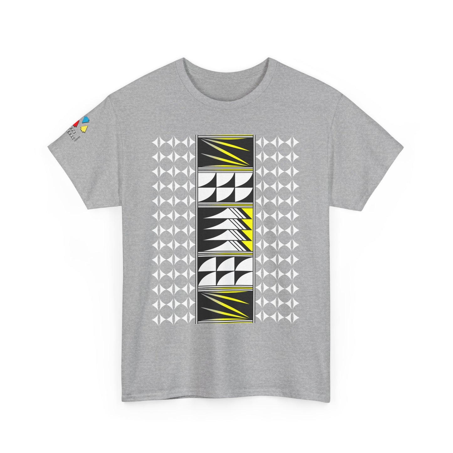 Feather Blessings in Yellow Gildan Unisex Tee