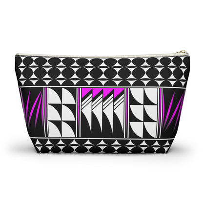 Blessed Feathers in Pink Pouch w T-bottom