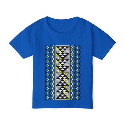 Yellow Sun and Rain Toddler T-Shirt