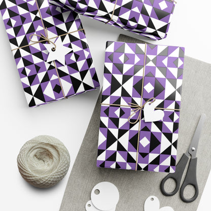 Light Purple Sacred Mountains Gift Wrap Papers